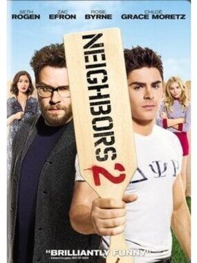 Neighbors 2 DVD 2016 Seth Rogen Zac Efron Rose Byrne R Universal Pictures